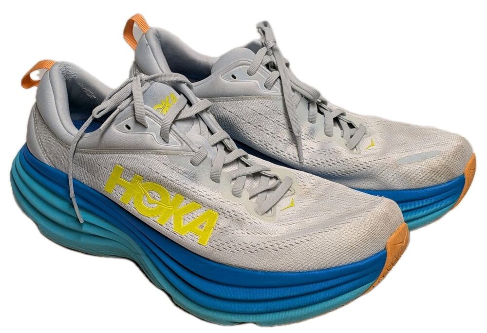 Hoka Bondi 8 Ice Flow Bit Of Blue Running Shoes 1123202 IFBOB Men’s US 11.5 D